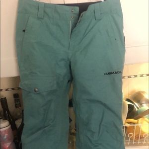 armada insulated gortex ski pants